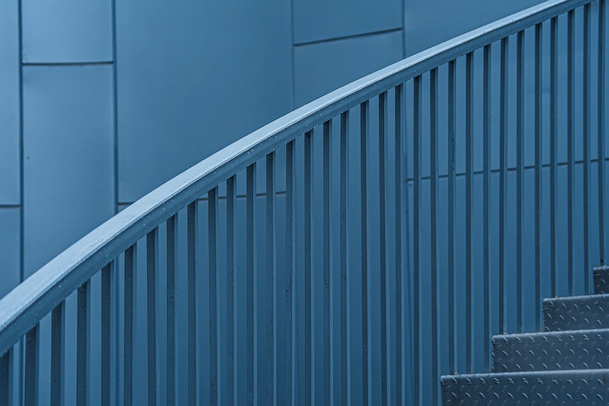Structural Steel Spine Staircase